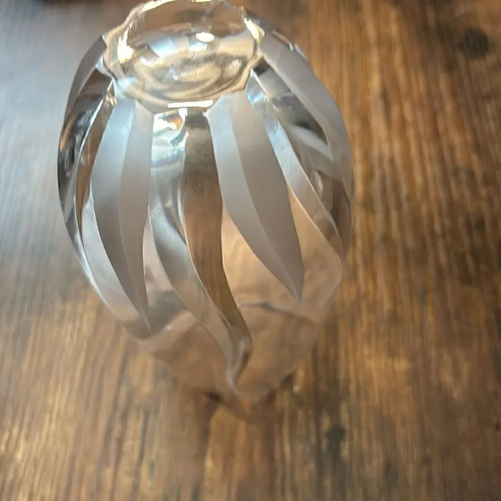 Very RARE -MIKASA Flame D'Amore Flower Vase 5” / NEW
